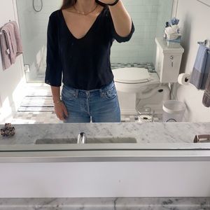 Lily Pulitzer (the tag fell off). Blouse, size XSmall. Very thin& great w/ jeans